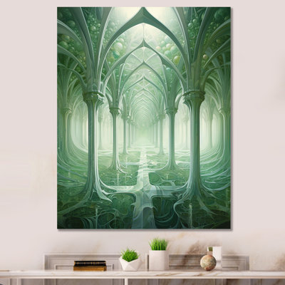 «Infinite Archway», impression sur toile