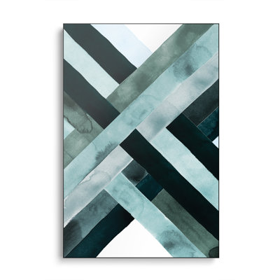Reproduction d'art sur toile en métal, "Steercolorix" par Grace Popp