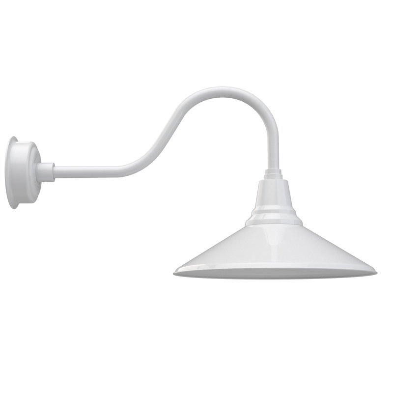 Albali Wall Light, White, 17.25" H x 18" W x 32.75" D
