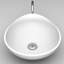 Lavabo de salle de bain ovale Ivy Designer