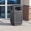 Poubelle ouverte en plastique 38 gallons Canmeleon-4732036