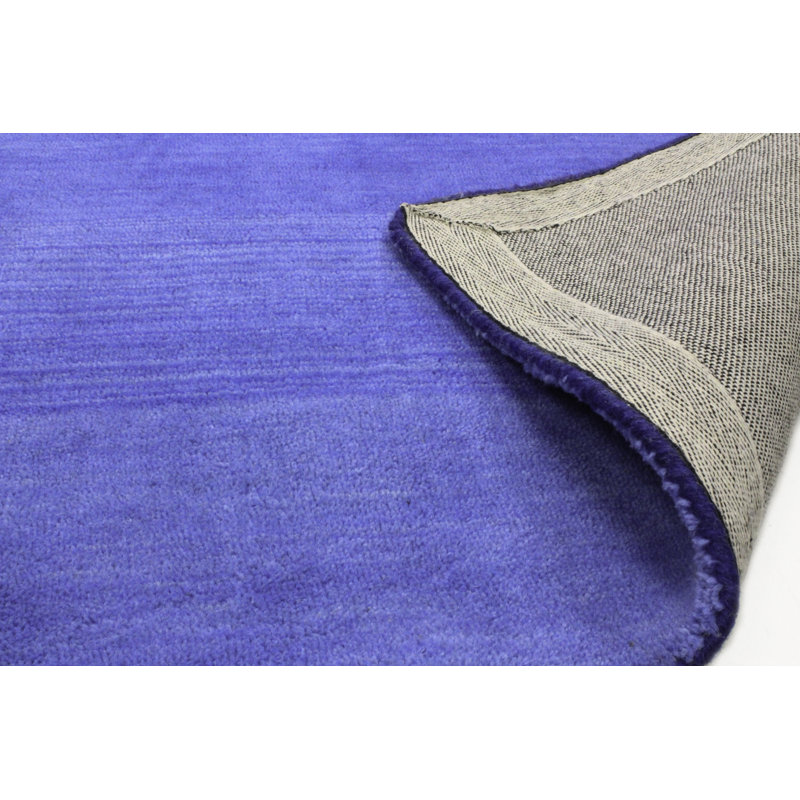 Handmade Rectangular Red Wool 8' x 10' Area Rug