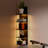 Deangelos 5-Tier Floating Shelf with Bulit-in LED Lights-863616659