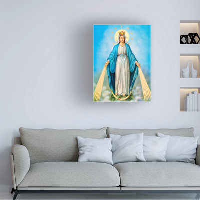 Marcus Jules Mother Mary Canvas Art