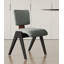Chaise de salle à manger moderne et simple en bois de frêne massif