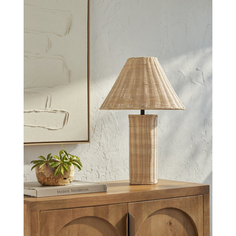 Wicker/Rattan Table Lamp