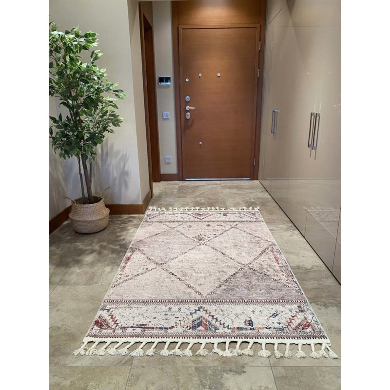 Tapis Toscana avec envers antidérapant, Carré 3 pi 11 po