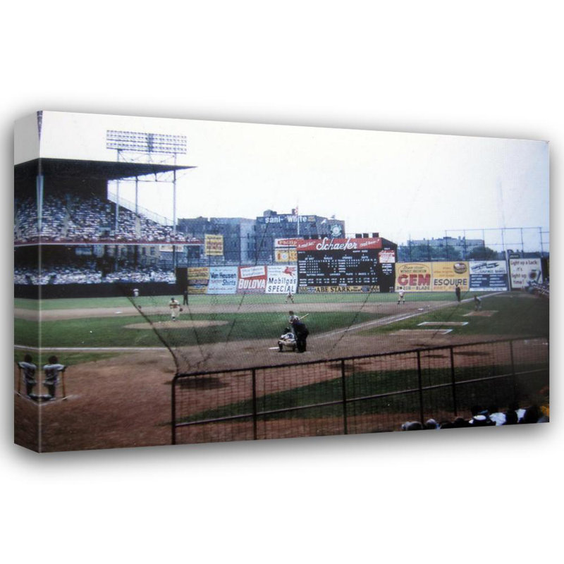 Ebbets Field, 12" H x 18" W