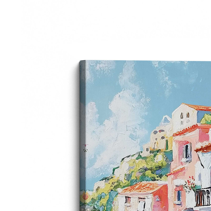 Amalfi Blooming Pathway I, Toile tendue, Ne s’applique pas, H 18 po x l 12 po