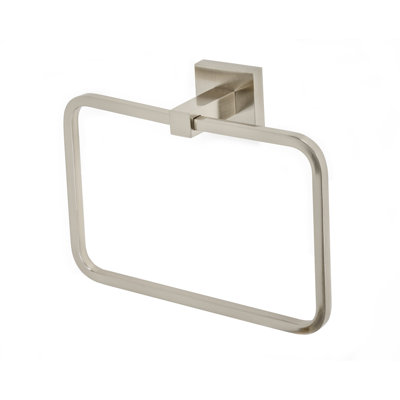 Capri Wall Mounted Brass Towel Ring