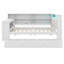 Lit plateforme en bois avec tablettes de rangement, lit gigogne, station de charge, DEL, bureau et tête de lit tapissier-1959233514