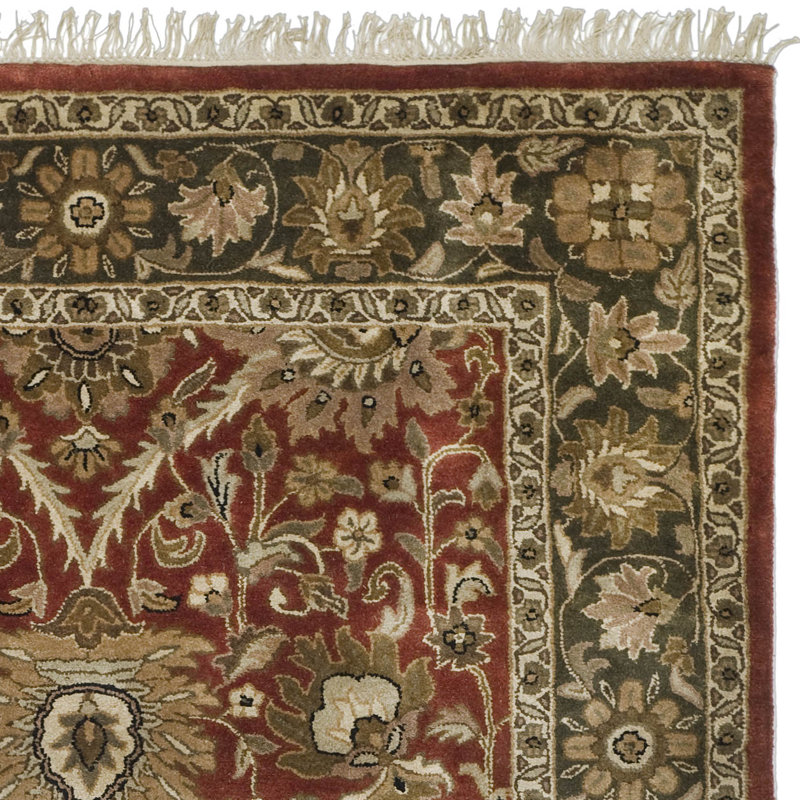 Hand Tufted Wool Rug, Rectangle 5' x 8'