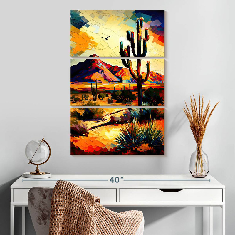 Alvord Sonoran Desert AZ III, H 32 po x l 20 po