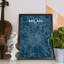 Milan City Map - No Frame Print-982665759