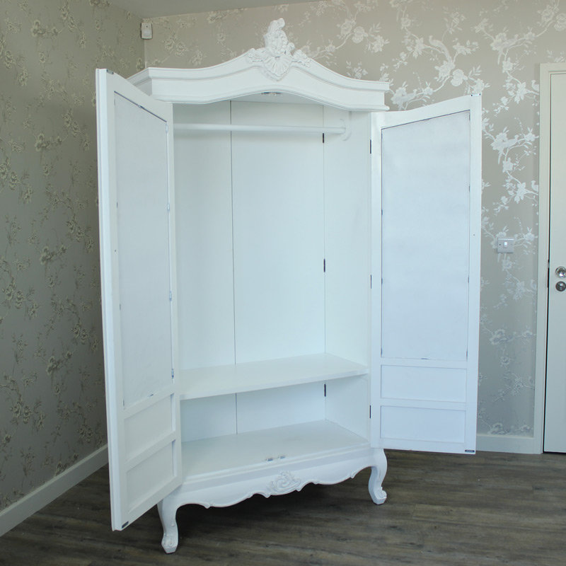 Glenmere 2 Door Solid + Manufactured Wood Wardrobe
