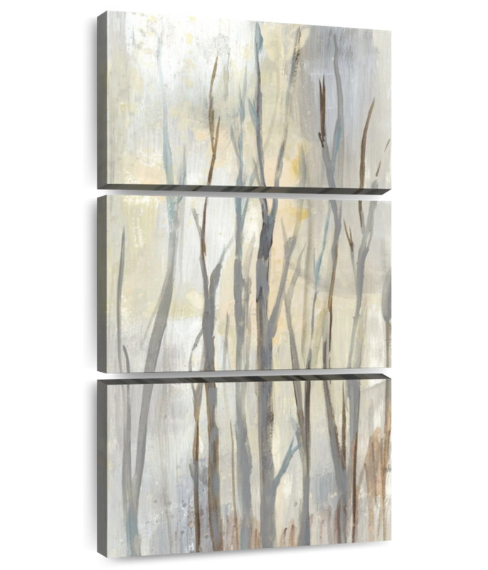 Wispy Birches II, H 32 po x l 15 po