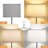 61'' Modern Floor Lamp With Shade(without Bulb), Tall Lamps For Living Room, Bedroom, Office, Dining Room-634905760-634905761