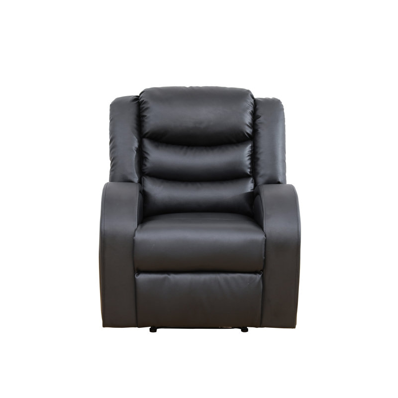 Fauteuil inclinable manuel 33 po - Confort moelleux et relaxation sans effort, Brun