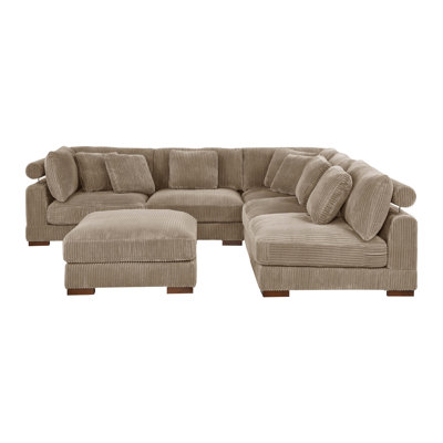 Barcombe Modular Corduroy Sectional