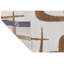 Geometric Area Rug in Ivory/Brown-1149106143
