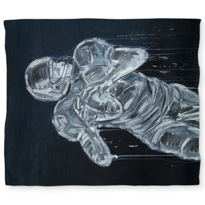 Football player American Blue Duvet Cover | Home Decor Essentials