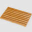 Tapis de douche en teck Saneha