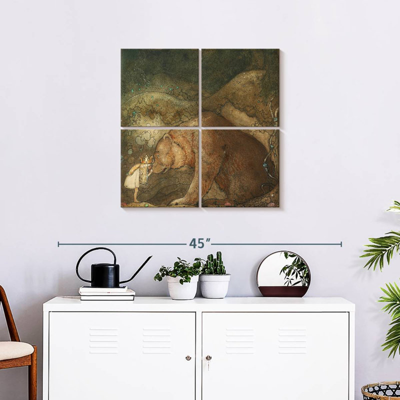 Brampt Stackars Lilla Basse, 26" H x 26" W