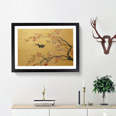 Flying Bird by Cui Bai - Framed Print
