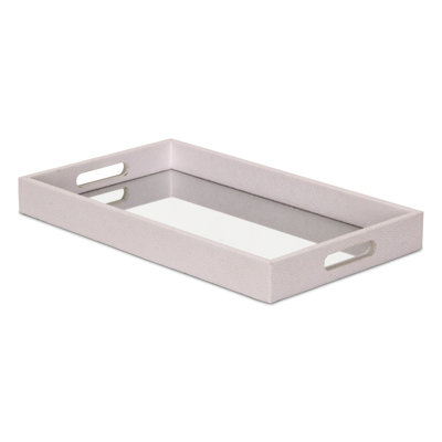 Flippin 16" Shagreen and Mirror Tray