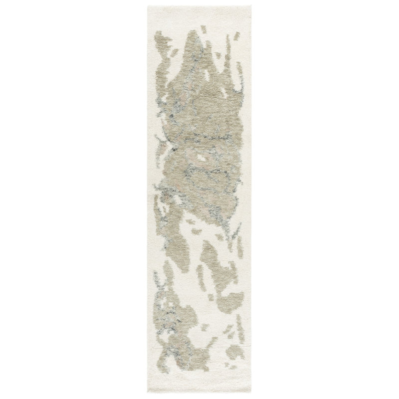 Harvest 121 Hand Tufted Wool Abstract Rug, Runner 2'3" x 9'
