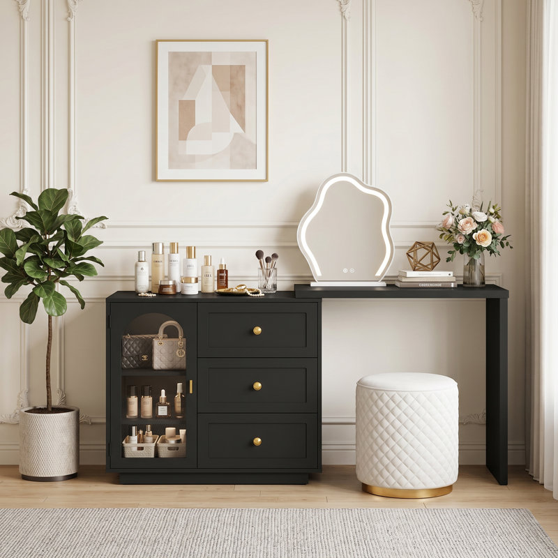 Dressing Table, Black