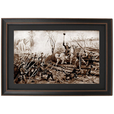 The Attack On Fort Donelson By John Steeple Davis