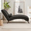 Chaise longue rembourrée 60 po avec traversin-782048507
