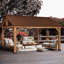 Pavillon de jardin permanent en métal L 13 pi. D Pavillon de jardin en bois massif d'extérieur, pavillon de jardin à toit rigide avec toit en acier galvanisé, pour patio, jardin, terrasse-66777535-126350510