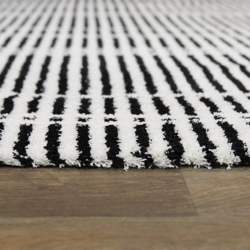 Darbonne Striped Indoor Rug, Rectangle 7'10" x 10'