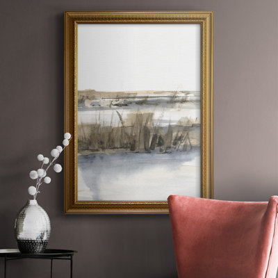 " Blue-Gray Marsh III " Painting Print