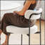 Chaise avec accoudoirs de salle à manger London