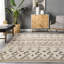 Tapis à poil long pour salon Wegner Tribal-318371170