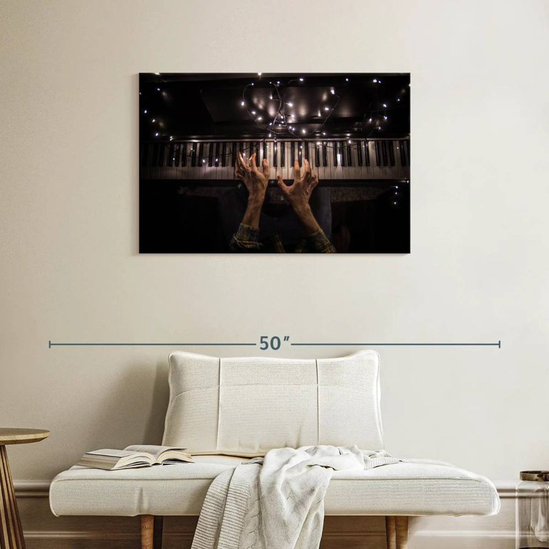 Abarca Enchanting Piano Play, 24" H x 36" W