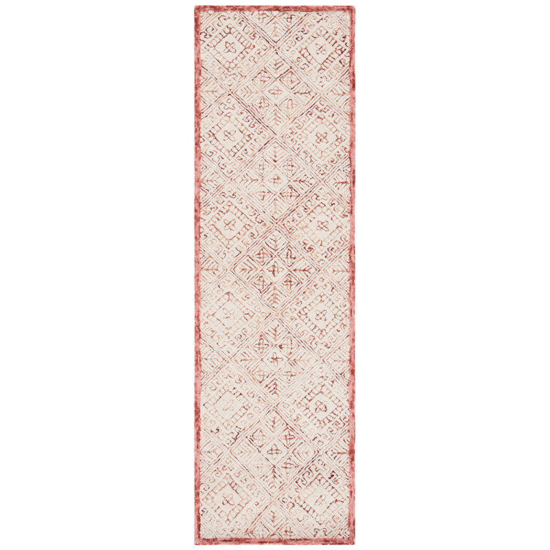 Fulvia Hand Tufted Wool Southwestern Rug, Runner 2'3" x 8'