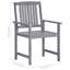 Chaise de patio en acacia avec coussin-1381994821-1381994818
