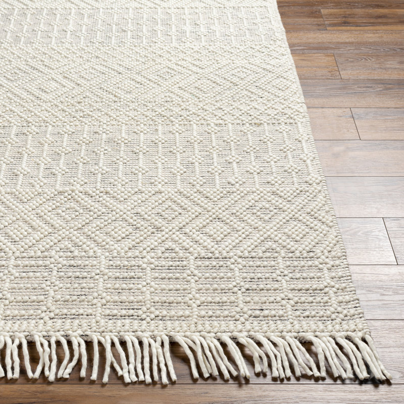Tapis en laine tissé à la main Kingsview, Rectangle 2 pi 3 po x 3 pi 9 po