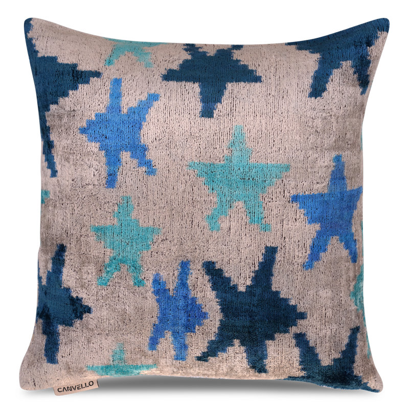 Throw Pillow, Blue