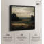 «Dark Field II», reproduction d'art sur toile encadrée par Art Remedy, cadre noir, 16 x 16-129612835-129612840