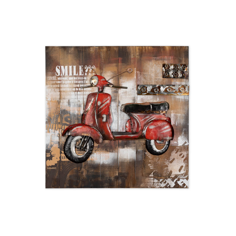 Handmade Industrial Transportation Wall Decor