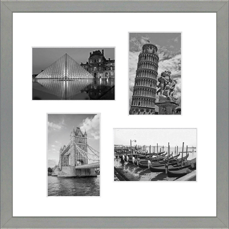 Addalie Collage Picture Frame, Light Grey