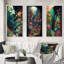 «Bounties And Blooming Wilderness Blessings», 3 pièces sur toile-944462575-944462574