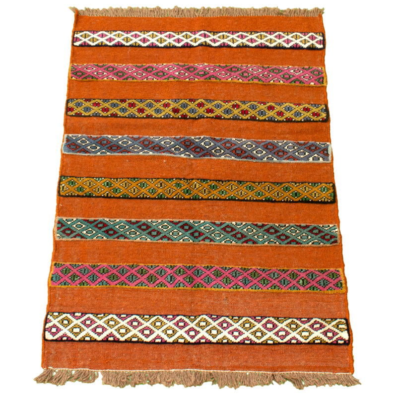 Wool Geometric Indoor Rug