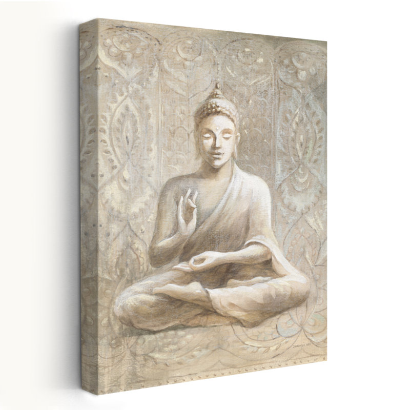 Art brun et bouddha de la paix du Bouddha, H 24 po x l 16 po