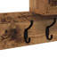 Wall-Mounted Coat Rack 100 X 12 X 43.5 Cm Engineered Wood-538783975